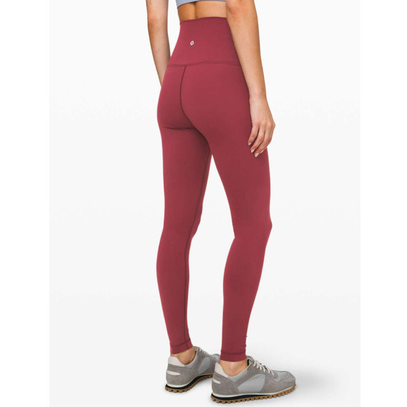 lululemon athletica Pants - Lululemon Wunder Under Super High-Rise Tight *Full-On Luxtreme 28" Chianti 6